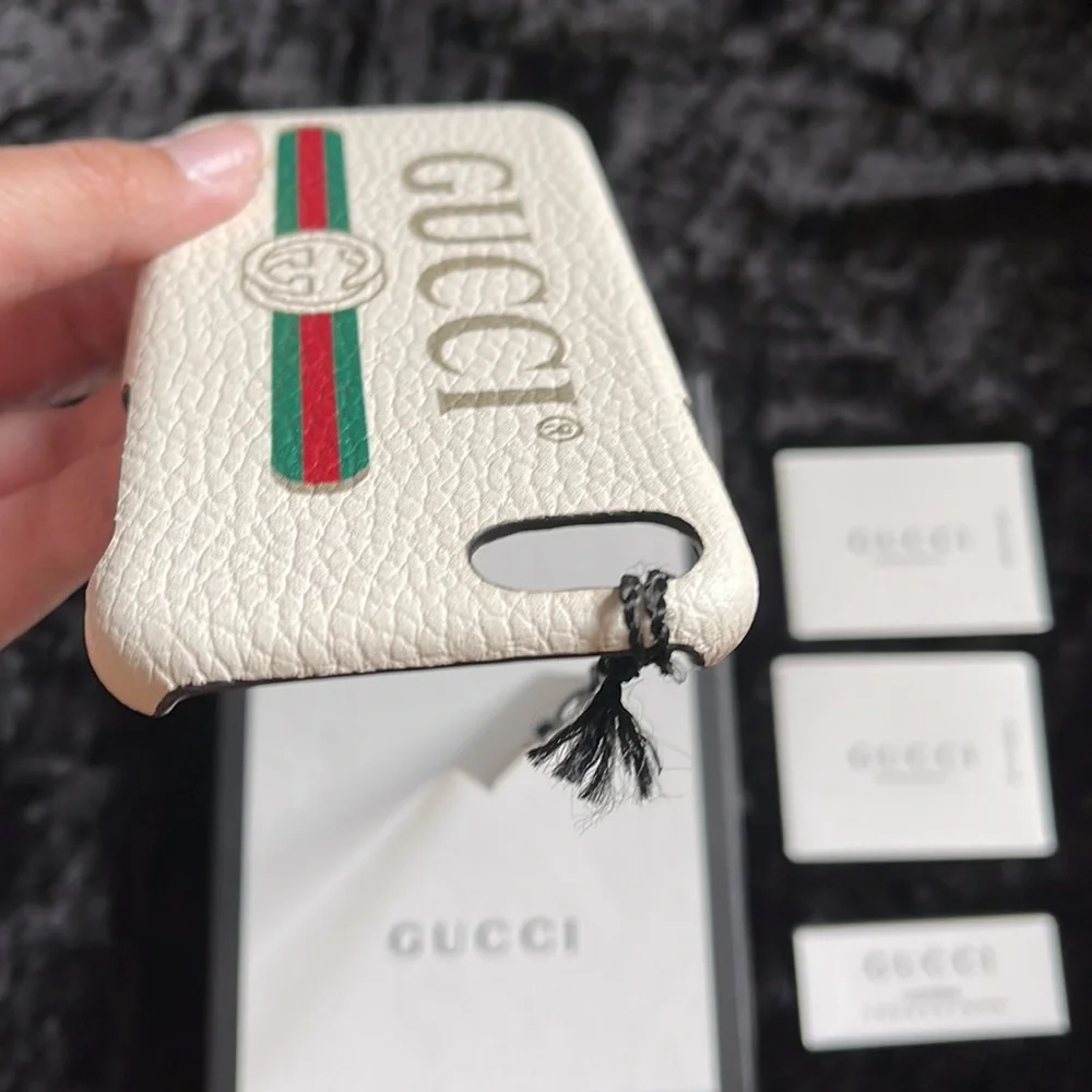 GUCCI iPhone 7 / 8 Print Phone Case Authentic